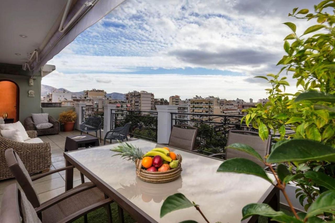 165 Sm Penthouse Maisonette Apartment أثينا المظهر الخارجي الصورة