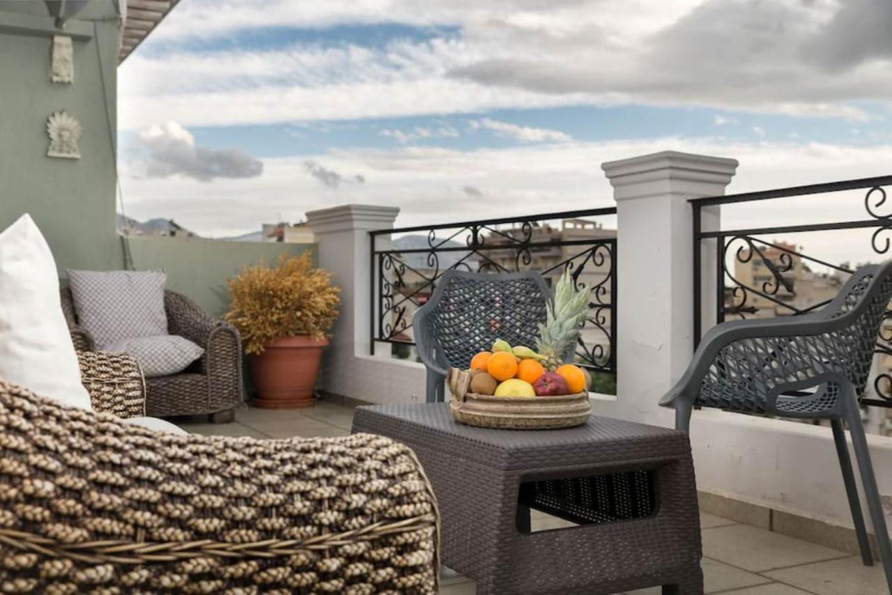 165 Sm Penthouse Maisonette Apartment أثينا المظهر الخارجي الصورة
