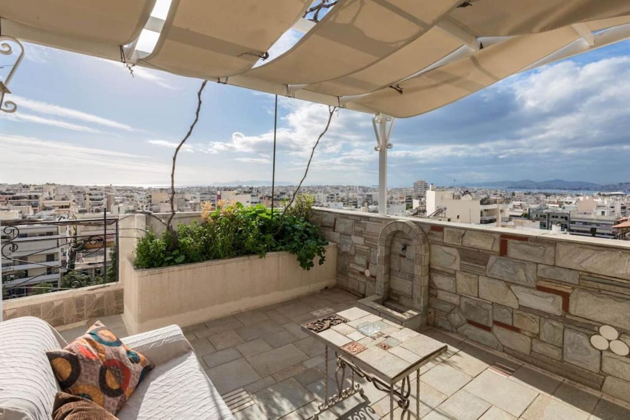 165 Sm Penthouse Maisonette Apartment أثينا المظهر الخارجي الصورة